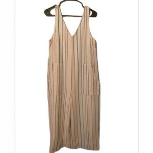 American Eagle Cropped Sleeveless Jumpsuit- Small